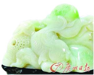 青海白玉產量大：帶翠才是稀罕物