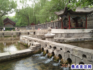 主任白万省一行参观国家重点文物保护单位--晋祠