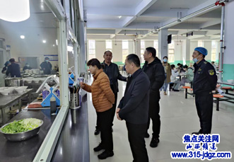 山西市场监督管理局调研组在侯马市开展校园食品安全调研