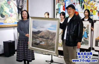 自在慧业 杨帆之路——杨帆系列作品展在扬州大学美术馆隆重开幕