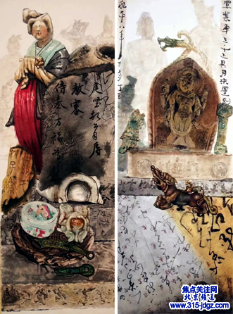自在慧业 杨帆之路——杨帆系列作品展在扬州大学美术馆隆重开幕