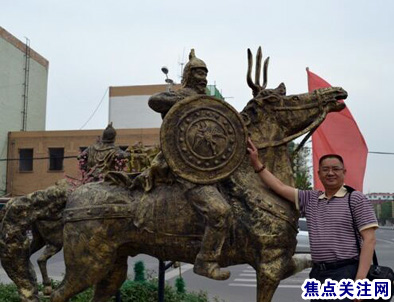 主任白万省一行随同内蒙古好友观光大草原
